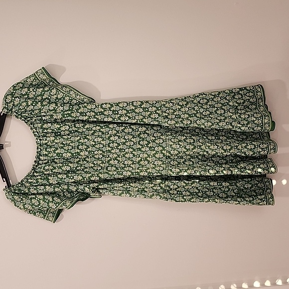 Max Studio Green Patterned Mini Dress - Picture 3 of 4